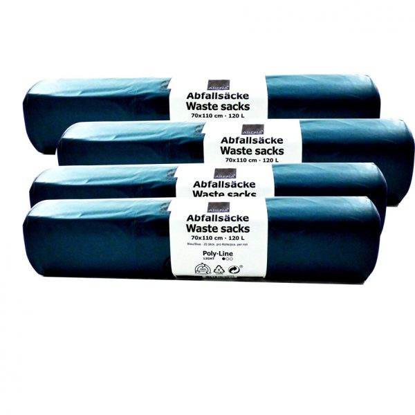 Abfallsack blau <BR>120 l<BR/>250 Stck. – Bild 3