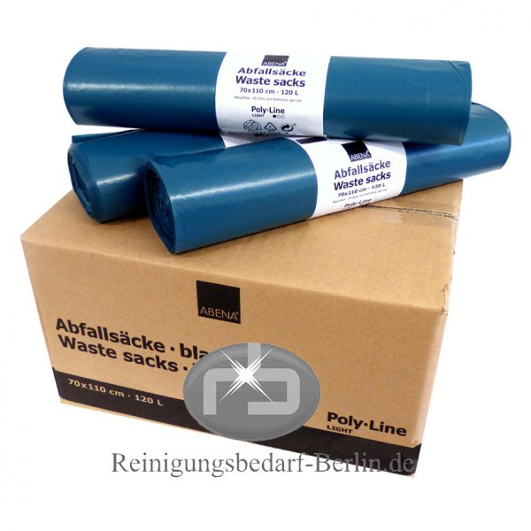 Abfallsack blau <BR>120 l<BR/>250 Stck.