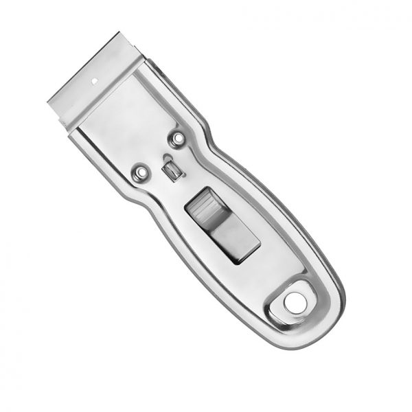 Sicherheitsschaber mit einziehbarer  Klinge Arbeitsfläche 4 cm – Bild 2