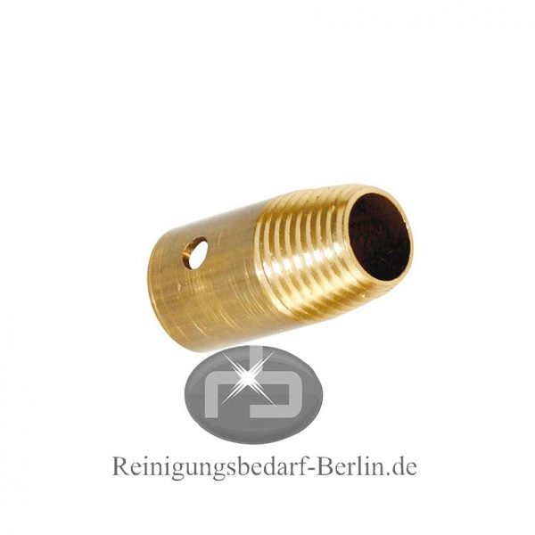 Besen-<BR>Adapter aus<BR/>Messing für LEWI-Teleskopstange