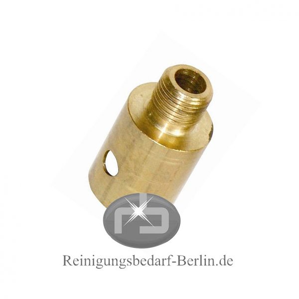 Waschbürsten-Adapter aus Messing für LEWI- Teleskopstange